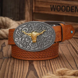 Brown Western Belt